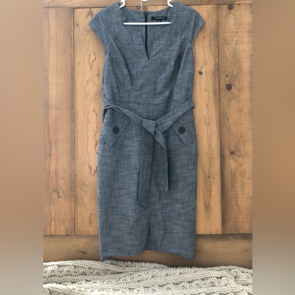 Womens Belted Dress